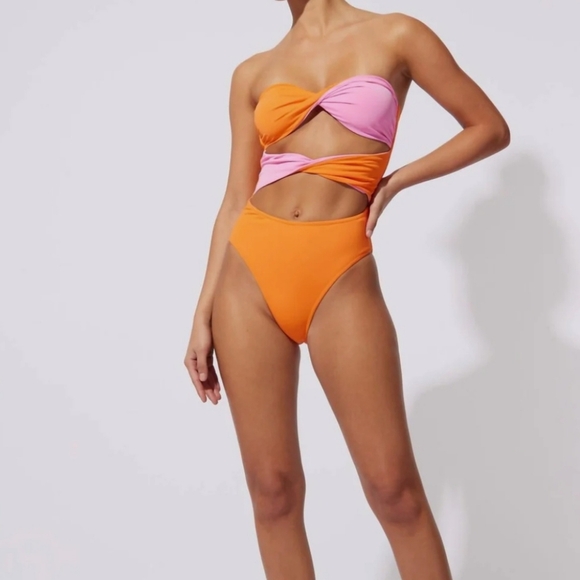 SOLID & STRIPED The Reversible Marlie One-Piece Swimsuit Size M BNWT - Picture 2 of 16